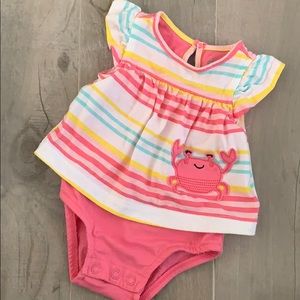 No Crab Here!🦀 Just a super cute summer onesie!